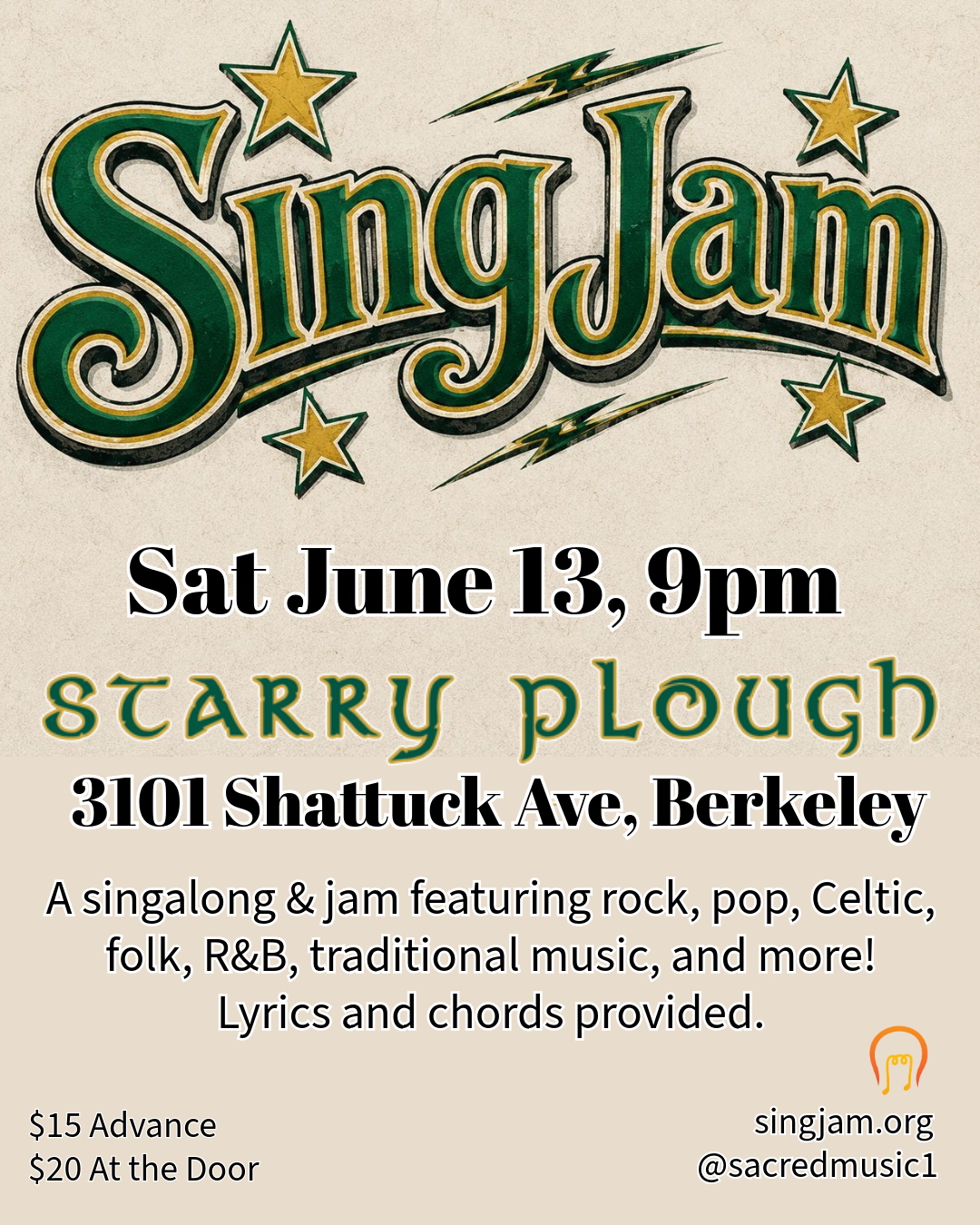 SingJam at the Starry Plough