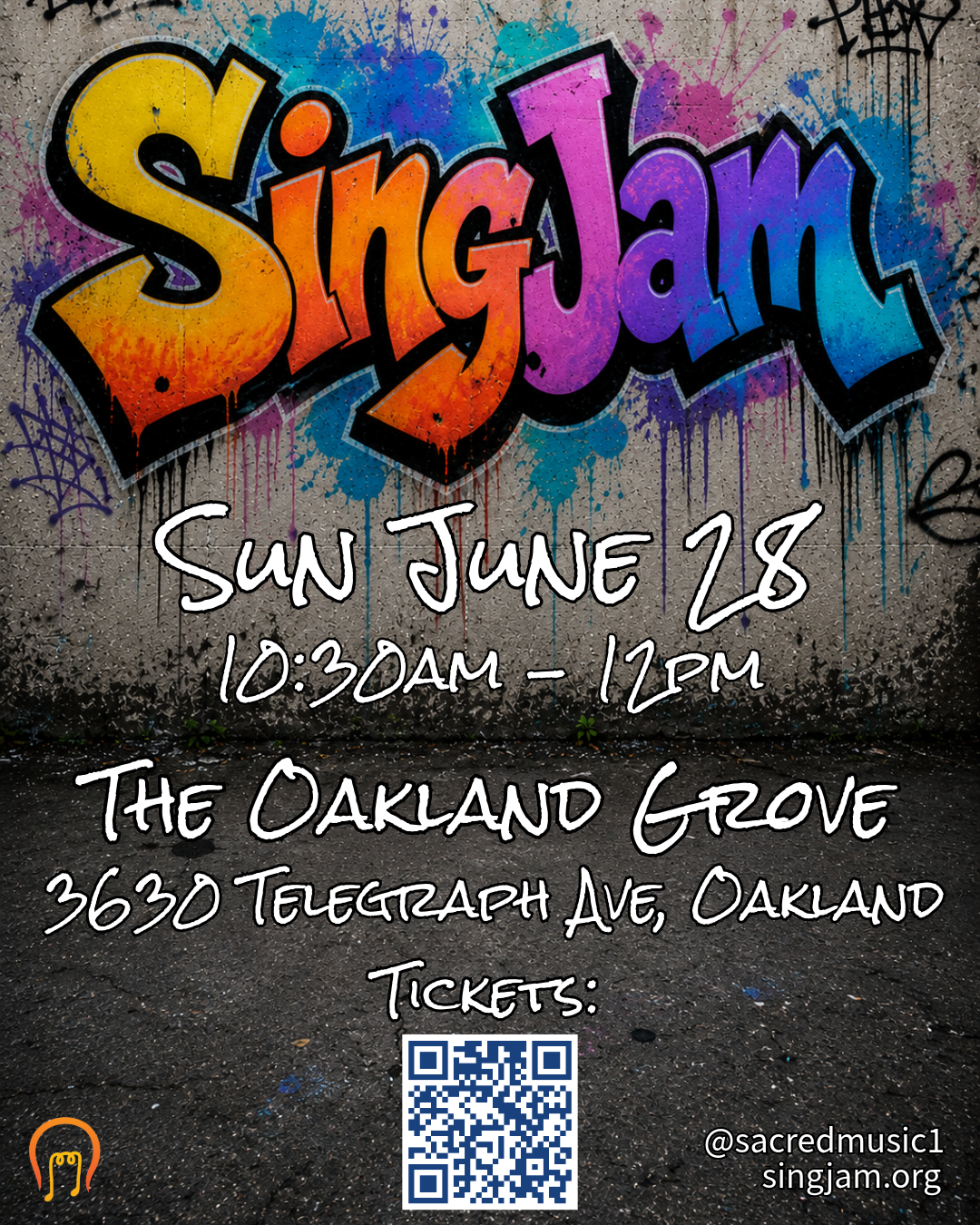 SingJam at the Oakland Grove
